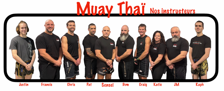 Muay Thaï instructors